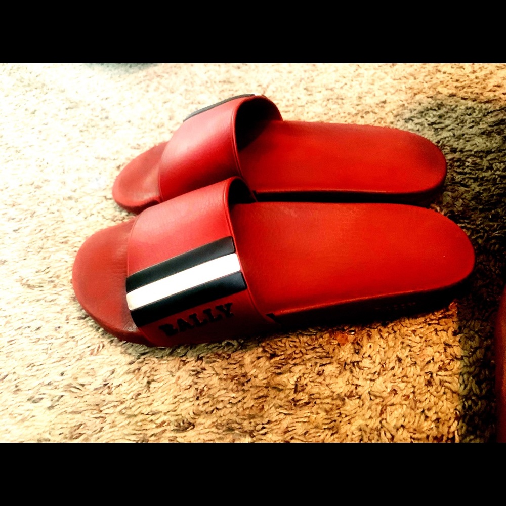 MENS BALLY SLIDES